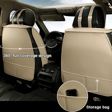 Waterproof GIANT PANDA Car Seat Covers for Most Vehicles