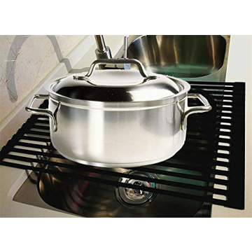 Ahyuan Large Roll Up Dish Drying Rack - Space Saver & Durable