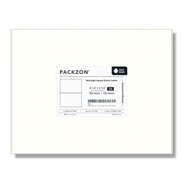 Durable PACKZON Shipping Labels for All Printers