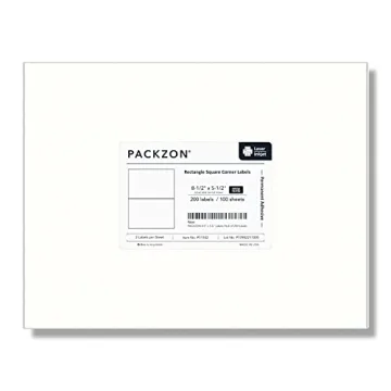 Durable PACKZON Shipping Labels for All Printers