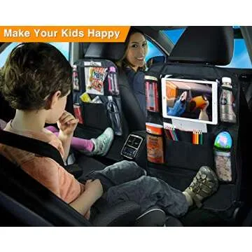 Backseat Car Organizer for Kids - Tidy Travel Accessory