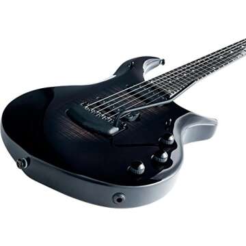 Ernie Ball Music Man John Petrucci Majesty Monarchy Electric Guitar Black Knight (SN:M07064)