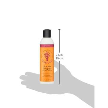 Jessicurl, Rockin' Ringlets Styling Potion, No Fragrance Added, 8 Fl oz. Curl Enhancer with Flaxseed...