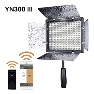 YONGNUO YN300 III LED Video Light with 5600K Color Temperature