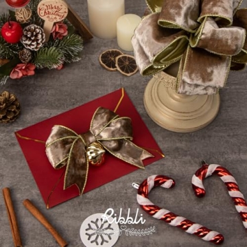 Ribbli Velvet Wired Ribbon - Luxurious for Crafting Decor