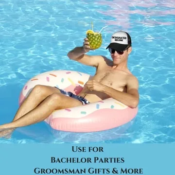 Fun Bachelor Party Hats Groomsman Gifts by Colebrook Designs