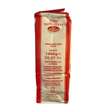 Le 5 Stagioni Pizza Napoletana Italian "00" Soft Wheat Flour 2.2 Pound Package