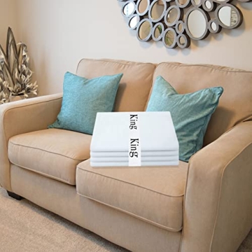 Maletnd Bed Sheet Organizer Bands for Closet Organization