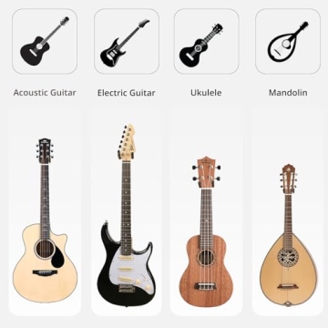 DIDA Guitar Wall Mount with Picks - Stylish & Durable Organizer