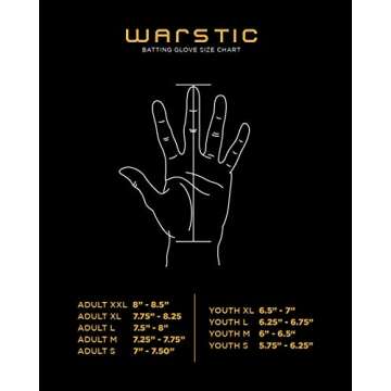 2024 WORKMAN3 Batting Gloves for All Ages