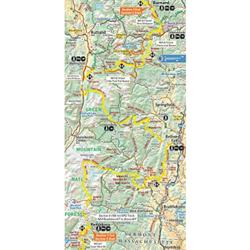 NE Backcountry Discovery Routes Waterproof Map for Adventure