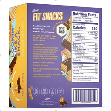 Alani Nu Fit Snack Protein Bar - Peanut Butter Crisp