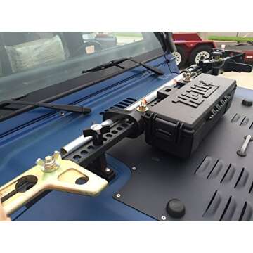 Hi-Lift Jack GB-525 Black 15-1/2" x 5-1/8" x 4" Gear Storage Box