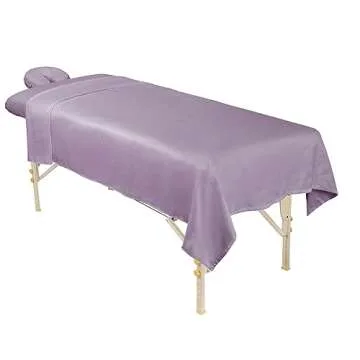 ForPro Lavender Microfiber Massage Sheet Set 3-Piece