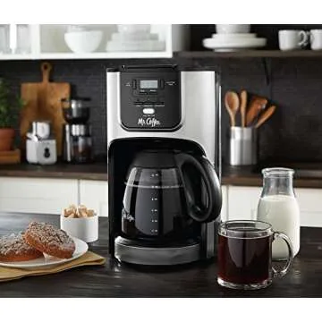 Mr. Coffee 12-Cup Programmable Coffee Maker with Brew Strength Selector