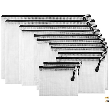 SUBANG Zipper Pouch Set – 12 Durable File Bags