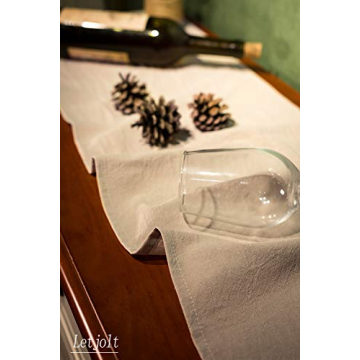 Letjolt Farmhouse Table Runner 72 Inches Long Shabby Chic