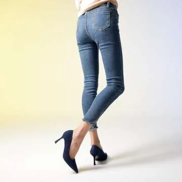 GENSHUO Stylish High Heels Pumps for Women