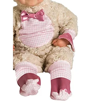 Adorable Baby Lamb Costume for Girls 0-6 Months