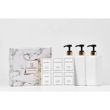 Elegance Meets Functionality HARRA HOME Pump Bottle Set
