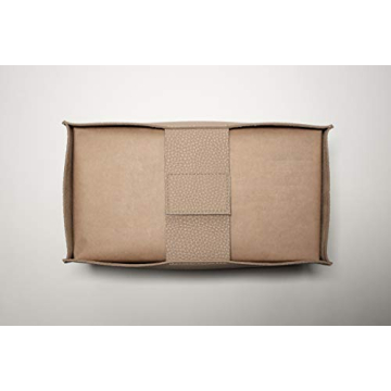 JADE AND JUNO HOME PU Leather Tissue Box Cover - Elegant Design