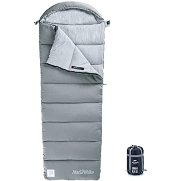 Naturehike Camping Sleeping Bag - 3 Season Warm & Cool Weather - Summer, Spring, Fall, Lightweight, ...