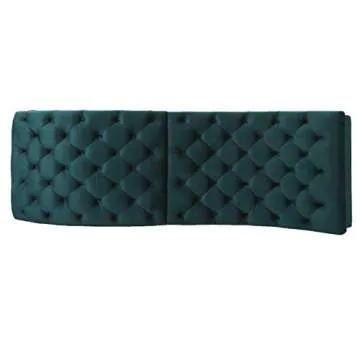 Christopher Knight Home Garret Velvet Chaise Lounge in Teal