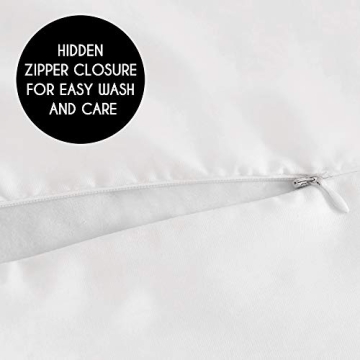 Bohemian Taupe Linen Body Pillow Cover 54x20 Decor