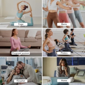 Toes Home Pilates Socks with Non-Slip Grippers for Comfort