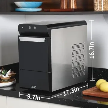 Gevi V2.0 Nugget Ice Maker with Self-Cleaning Feature