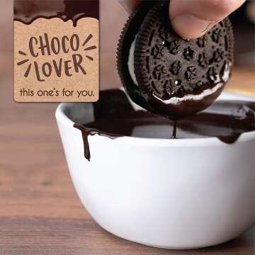 Valentine's Chocolate Basket - 12 Gourmet Cookie Treats