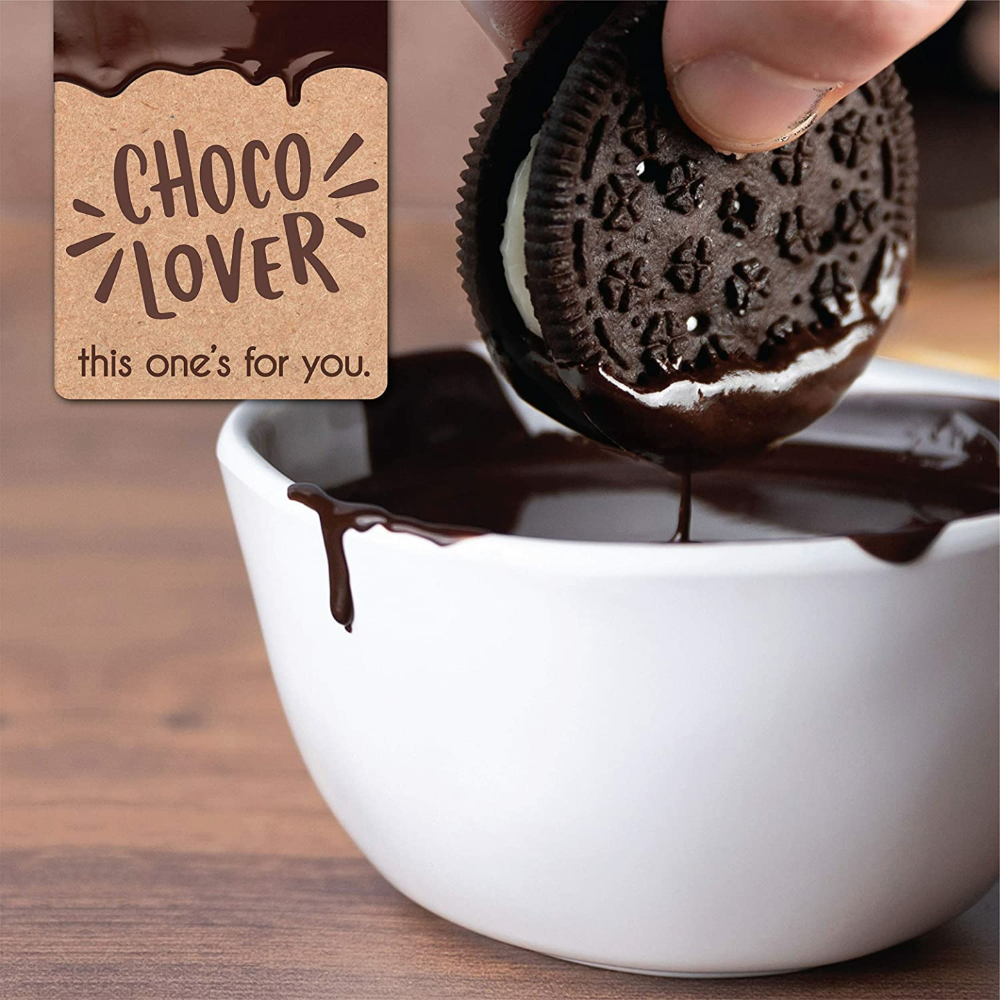 Valentine's Chocolate Basket - 12 Gourmet Cookie Treats