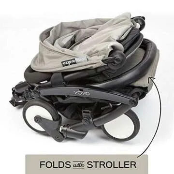 Stroller Bar for Babyzen YoYo and Yoyo+ - Armrest, Handle, Bumper and Crossbar - PU Leather - by Neutral