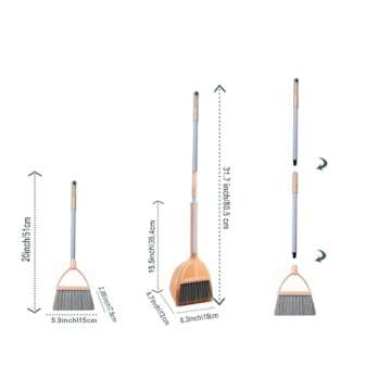 Xifando Kids Mini Broom Dustpan Set - Fun Housekeeping Tool