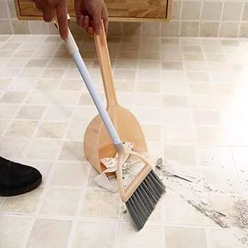 Xifando Kids Mini Broom Dustpan Set - Fun Housekeeping Tool