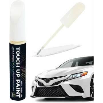 White Touch Up Paint Pen for Car Scratch Repair - Easy Fix!