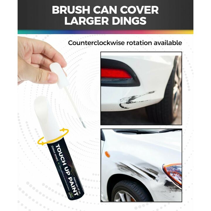 White Car Scratch Repair Touch Up Paint Pen