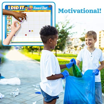 Kids Behavior Reward Chart for Positive Routines and Tasks