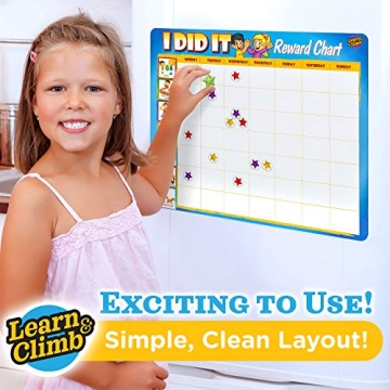 Kids Behavior Reward Chart for Positive Routines and Tasks