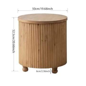 Elegant Ultrawave Small Round Coffee Table for Every Room