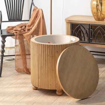 Ultrawave Living Room Tables Simple Household Small Round Table Low Table Small Round Coffee Table Living Room Corner Dormitory Creative Side Table Sofa Table