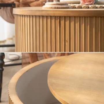 Ultrawave Living Room Tables Simple Household Small Round Table Low Table Small Round Coffee Table Living Room Corner Dormitory Creative Side Table Sofa Table