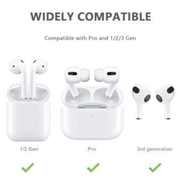 Multi-Dimensional Adjustable Ear Hooks for AirPods Pro & Apple Devices (Transparent)