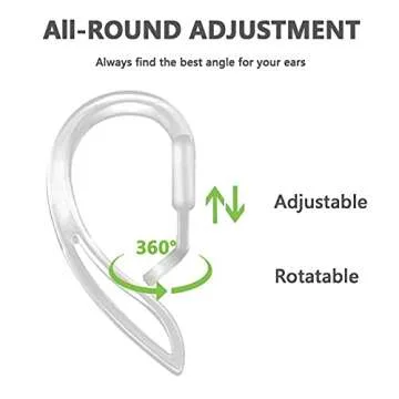 Adjustable Ear Hooks for AirPods Pro & Apple Models