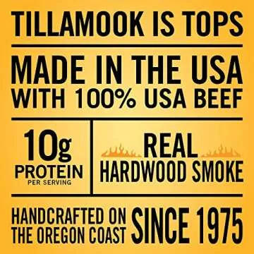 Premium Tillamook Beef Jerky - Old Fashioned, 13 Ounce