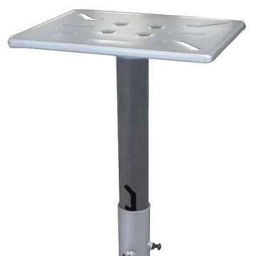 AFF Bench Grinder/Vise Stand - 28" to 36" Adjustable Height - Predrilled Mounting Slots