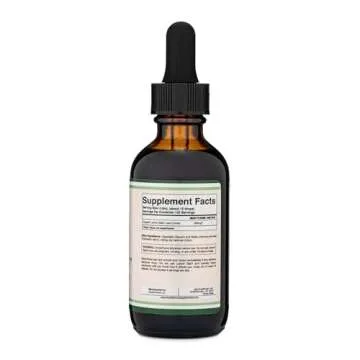 Double Wood Supplements Lemon Balm Tincture - Organic Lemon Balm Drops for Relaxation 590mg - 2FL OZ, 120 Servings (Better Absorbed Than Capsules, Great Addition to Lemon Balm Tea) for Relaxation