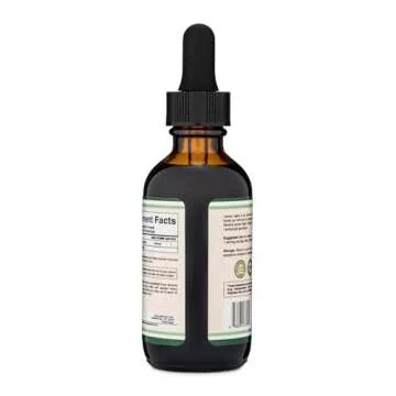 Double Wood Supplements Lemon Balm Tincture - Organic Lemon Balm Drops for Relaxation 590mg - 2FL OZ, 120 Servings (Better Absorbed Than Capsules, Great Addition to Lemon Balm Tea) for Relaxation