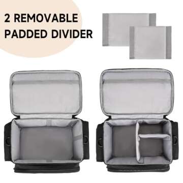 LEFOR·Z Double-Layer Sewing Organizer for Easy Storage