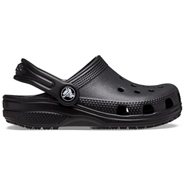 Buy Crocs Kids' Classic Clog in Black - Size 4